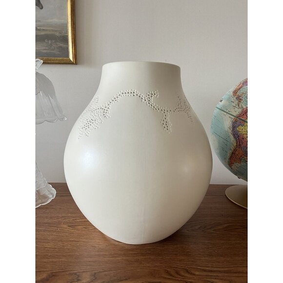 IKEA Hella Jongerius Large Vase 2005 PS Jonsberg Collection White Ceramic - Picture 1 of 7